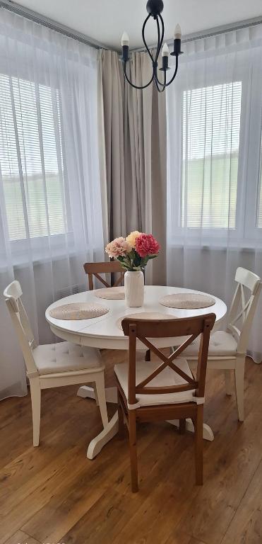 Interiér apartmánu spálňa